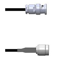 Amphenol Custom Cable Q-0J0520003084i RF Cable Assemblies BNC-SP/TNC-SP G174 84I