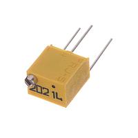 Nidec Components RJ-5EW202 Sealed Trimmer 2 KW 6mm sq. multi turn top adj.