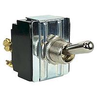 Carling Technologies HLA271-73 Toggle Switches 3-pole, ON - None - ON, 6A/12A/17A 600VAC/250VAC/125VAC 1 HP, Non-Illuminated Toggle Switch with .250 Tab (Q.C.)