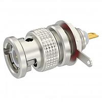 Radiall R141580000 Panel Receptacles BNC/BULKHEAD PLUG RECEPTACLE PANEL SEAL FRONT MOUNT. - WITH SOLDER POT CONT+ TAG