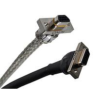 Cinch DCDC25P6K5-36.0ANLG D-Sub Cables Shield Plug Assmbly 25 pos #26 AWG wire