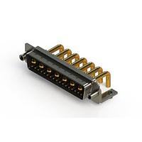 EDAC 629-24W7250-3ND Mixed Contact D-Sub Connectors Right-angle Power Combo D-Sub Connector