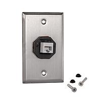 Stewart Connector SS-60400-031 Modular Cat5E RJ45  IP67  Unshielded Panel Mount Coupler with Latch