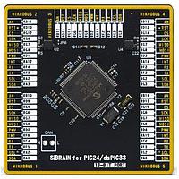 Mikroe MIKROE-4690 Add-On Boards SiBRAIN for dsPIC33FJ256GP710A