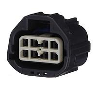 Yazaki 7283557410 Receptacle Housing CONN 8P 110 DARK GRY