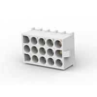 AMP Connectors - TE Connectivity 350830-4 Header Assemblies 15P HDR ASSY PC 94V0