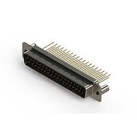 EDAC 627-M37-223-BN3 D-Sub Connectors - Standard Density Vertical Machined D-Sub Connectors