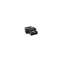 ERNI - TE Connectivity 524421-E MicroBridge Female Connector MCBP 4 F 2 035 137 * 197 1,27 TRAY VR2 J