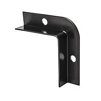 HellermannTyton 133-01477 Channel Mini Channel, 2.5" Long, 90 Angle, Large, PPT20, Black, 1600/pkg