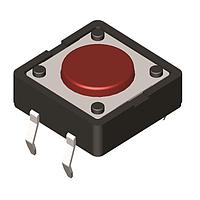 Diptronics DTSP-21R-S-V Basic Switch Through Hole 12*12