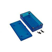 Hammond Manufacturing 1591XXATBU Enclosures Translucent Blue Box 3.9x2x0.8" ABS