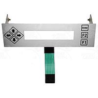 Matrix Orbital B202A-SK Mounting Brackets, LCD/VFD Characters 7-Key Mnt Bracket For 20x2 Silver