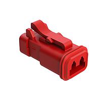 Amphenol SINE Systems AT06-2S-MM01RED Automotive Connectors