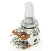 Alpha (Taiwan) RV122F-20-15F-B10K-0072 Rotary Linear D-Shaft 10K