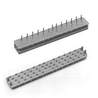 3M Electronic Solutions Division 3418-0000 Headers 40POS IDT RA CAB MNT