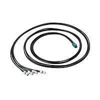 Amphenol RF 095-820-243M200 RF Cable Assemblies AUTOMATE Type A Mini-FAKRA Quad Straight Jack to FAKRA Straight Plug TFC302LL 2 Meter