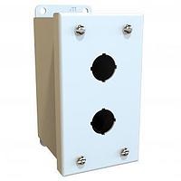 Hammond Manufacturing MPB2LG Pushbutton Enclosures 2 HOLE 22MM PUSHBUTTON BOX