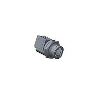 Amphenol LTW RCP-5SPFFV-TCM7002 Circular Backshell RJ, Middle Size, Plastic, 1.5A, Cat 5e, Circular, 3 Points Lock, Jack 90  (Vertical), Receptacle, IP67 Mated