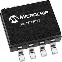 Microchip Technology PIC16F18013-I/SN MCU's 3.5KB Flash, 128EE, 256B RAM, 10b ADC, PWM, CCP, HLT, WDT, PPS, EUSART, SPI/I2C