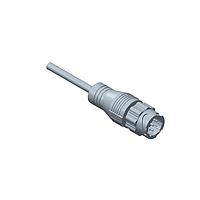 Amphenol LTW GBD-08BMMM-TL7A04 Sensor Cables / Actuator Cables Ceres, Others (GBD), Plastic, 10A+5A, 08 pins, Male Connector, Male Contact, Straight, 3 Points Lock, Overmolded, Length 4000mm, IP67