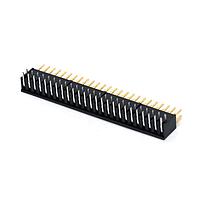Hirose Electric A1-50PA-2.54DS(71) Pin Strip 50P M PIN HEADER DR R/A TYPE GOLD PLATED