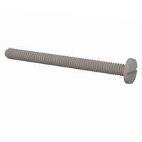 Essentra Components 010256B100 Machine Screw Binder Slotted Screw, #2-56 Thread, 1 in Lg
