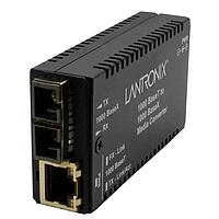 Lantronix M/GE-T-LX-01-SA Media Converters MINI 1000BASET TO 1000BASESX SC SM 10KM 3.3V W/SA