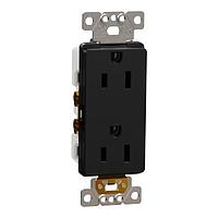 Square D SQR44111BK Receptacles TR 15A RECEPTACLE COMM BK