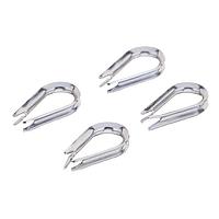 Banner Engineering RPA-T1-4 Rope Pull Accessory, Thimble RPA-T1-4 ROPE PULL ACCESSORY THIMBLE ZINC 1/16-3/32 QTY 4