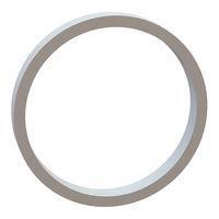 Essentra Components 17W05230 Flat Washer Flat Washer, .463 ID, .523 OD, .060 Thick