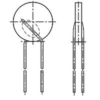 EPCOS B59069B1080B051 PTC Thermistors 1069-B 80-A 51 5X1.2 PTC Thermistor