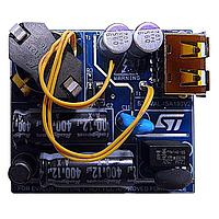 STMicroelectronics STEVAL-ISA193V2 USB 15 W, 5 V - 3 A output CC primary sensing USB adapter based on STCH02