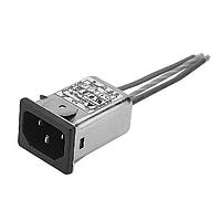 Delta Electronics, Inc. 06GENW3E(H) AC Power Entry Modules IEC Connector Filter, High Performance, Snap-In, Single, 250VAC, 6A, N/A-Wire