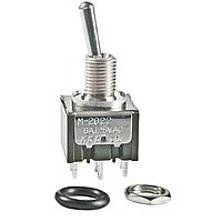 NKK Switches M2012TXW25 Rocker Switches ON-ON .630 REINFORCD BRACKET PC BODY ONL