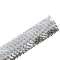 HellermannTyton 170-03073 Expandable Braided Sleeving, Expandable, Flame Retardant, 0.5" Dia, PET, Gray, 100 ft/reel