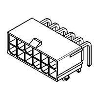 Molex 172448-1014 Power to the Board MiniFitJr RA DR Pegs GW 14Ckt