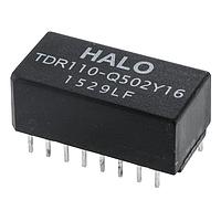HALO Electronics TDR110-Q502Y16LF LAN Isolation Transformers 10/100BASE-TX DIP 5000V ISO MOD