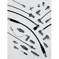 Radiall R114313000W Connectors SMB / STRAIGHT BULKHEAD JACK FRONT MOUNT CRIMP TYPE - CABLE 2.6/50+75 S