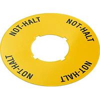 RAFI 5.76.204.116/0400 Switch Hardware LABEL OPAQUE YELLOW