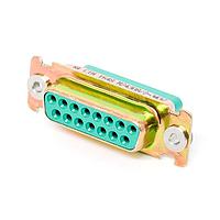 Cinch M24308/2-343Z D-Sub MIL Spec Connectors DSUB 15 F CRIMP FLOA G