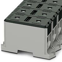 PHOENIX CONTACT 1086508 High Current UBAL 240 BK Term Block;1POS;380A