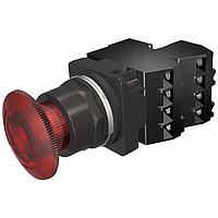 SIEMENS 52BR8HRGB Push Turn PTR,NEMA4X,MTD,XF 240V LED,FULL RED,2NC