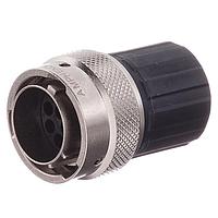 Amphenol SINE Systems RT061412PNHEC03R Connectors Plug, 12 Position, Male, Shell Size 14, Silicone Seal, and End Cap with Reduced Diameter Individual Wire Sealing, Range 14 - 24AWG