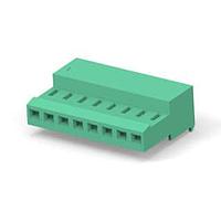 AMP Connectors - TE Connectivity 3-641240-8 Receptacle Housing 08P MTA100 CONN ASSY GRN LF