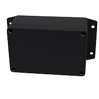Bud Industries AN-2864-AB Electrical Enclosures Aluminum Enclosure with Mounting Flanges Black (4.9 X 3.2 X 2.2 In)
