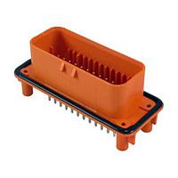 AMP Connectors - TE Connectivity 1-776231-6 Headers HEADER ASSY, 35 POS VERTICAL, ORANGE