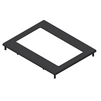 DISPLAY VISIONS EA 0FP481-43SW Mounting Bezel Mounting bezel BLK 480x272 Anodized