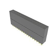 Samtec ESW-117-33-G-D Stackthrough .100" Elevated Socket Strip