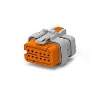 DEUTSCH - TE Connectivity 2320925-4 Housings AS16 HT, Plug, 12P, standard seal, CodeD
