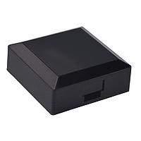 NKK Switches AT3077A Button BEVELED BLACK CAP FOR UB2 NON-ILLUM